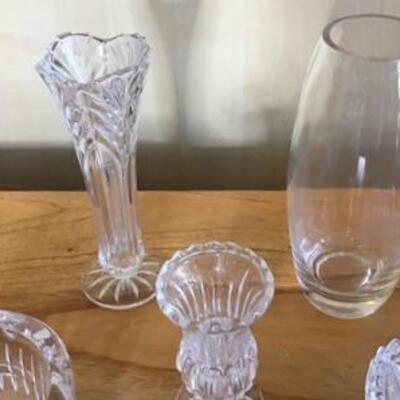 K156 - (6) Pc Clear Glass Lot