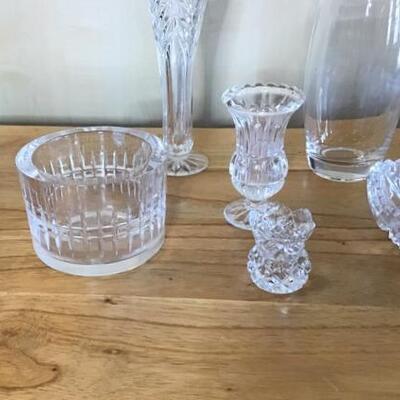 K156 - (6) Pc Clear Glass Lot