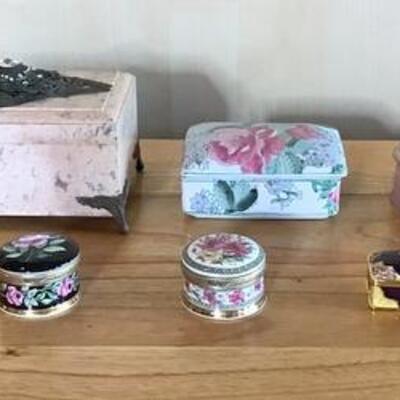 K159 - (6) Trinket Boxes