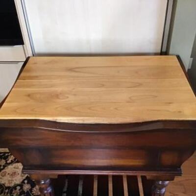 K181 - Butcher Block Kitchen Island