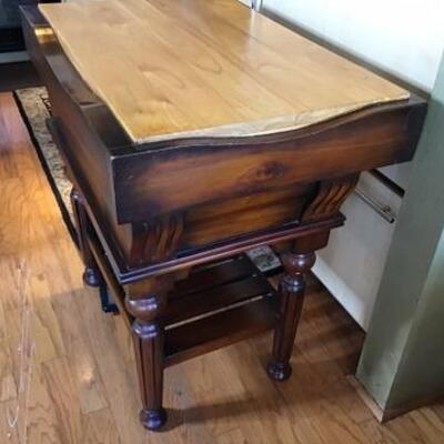 K181 - Butcher Block Kitchen Island