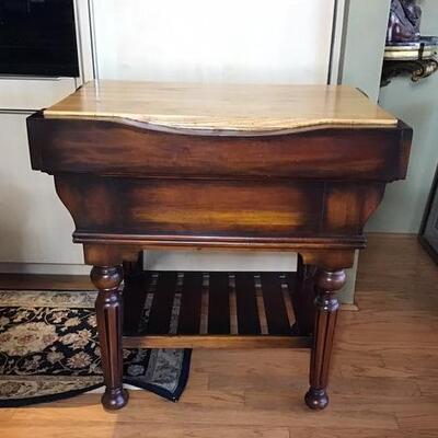 K181 - Butcher Block Kitchen Island