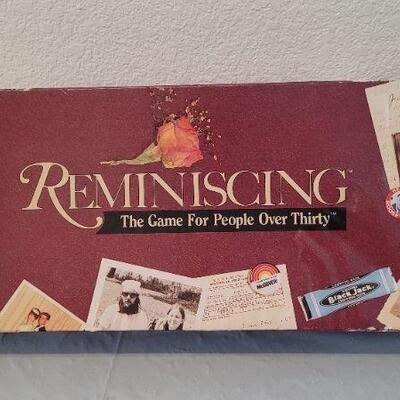 Lot 13: Vintage REMINISCING Board Game