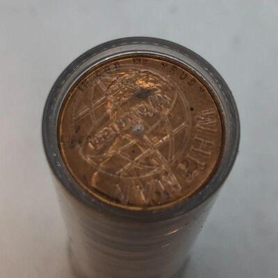 Lot 21 - Roll of 1953 S Lincoln Pennies