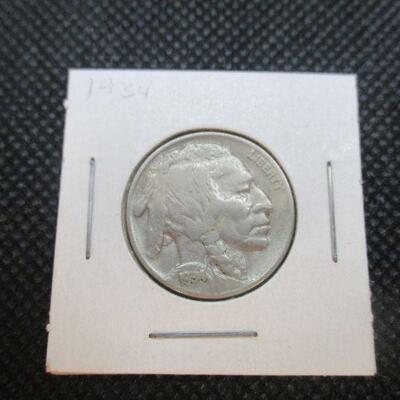 Lot 22 - 1934 Buffalo Nickel