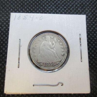 Lot 32 - 1854 P Seated Liberty Dime "Liberty" Visible