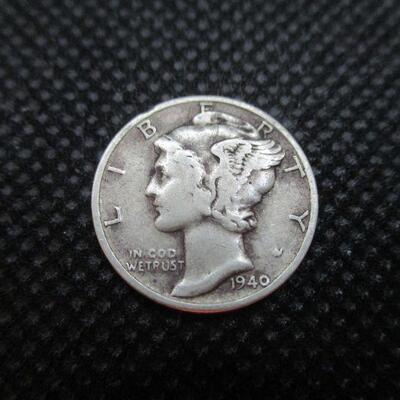 Lot 38 - 1940 Mercury Dime