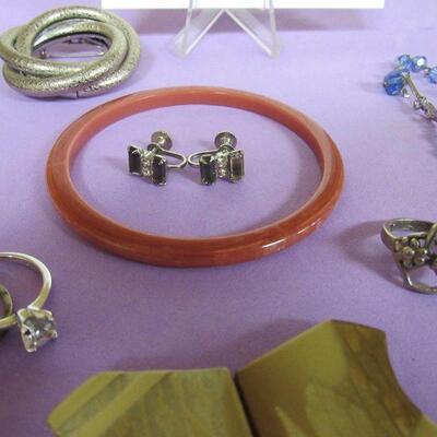Lot of Vintage Costume Jewelry See Details for More Info
