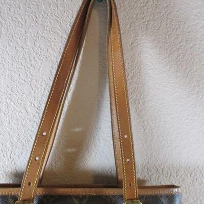 LOUIS VUITTON BUCKET GM SHOULDER BROWN TOTE SHOULDER BAG MONOGRAM SP0919 