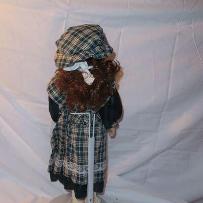 Porcelain Green Plaid 
