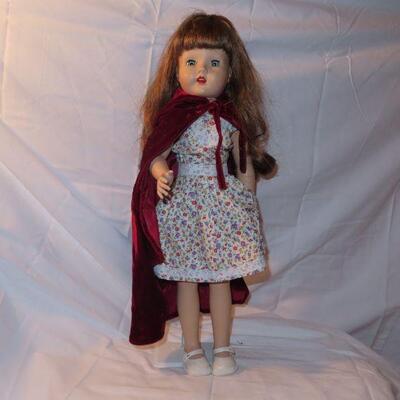 Porcelain Doll Flowered Dress