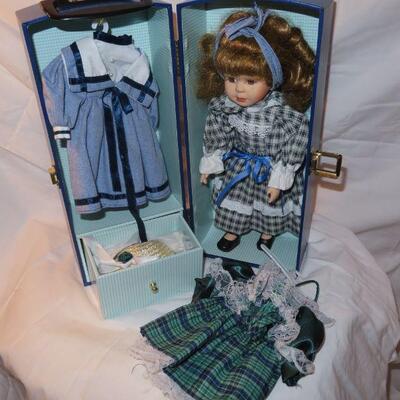 Porcelain Doll In Box