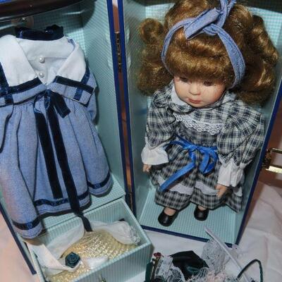 Porcelain Doll In Box