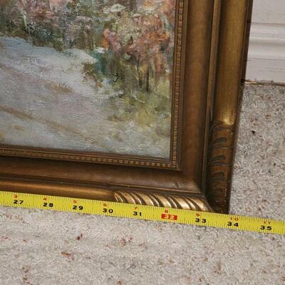 Large W. Lee Hankey painting