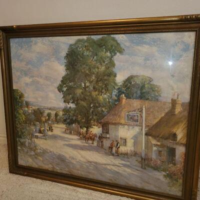 Large W. Lee Hankey painting