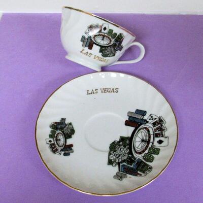 Nice Lot of Fine China Beautiful Floral Plate, Applied Floral Vase, Noritake Plates, Las Vegas Cup and Saucer