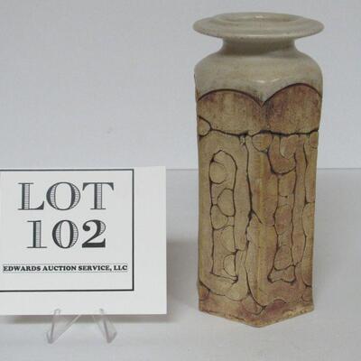 Modern Hand Made Pottery Vase