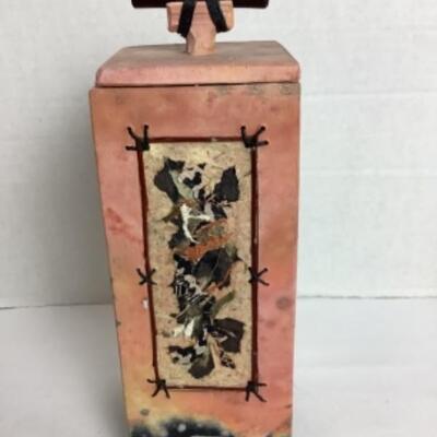 K - 102 Signed by Christine Adcock, Hand- built Spirit Box