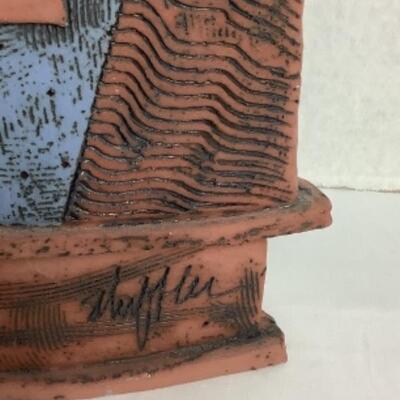 K - 103 Abstract Pottery Signed by Sheffler