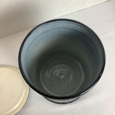 K - 106 Signed Artisan Glazed Pottery