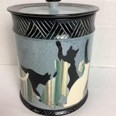 K - 106 Signed Artisan Glazed Pottery