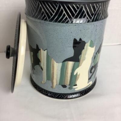 K - 106 Signed Artisan Glazed Pottery