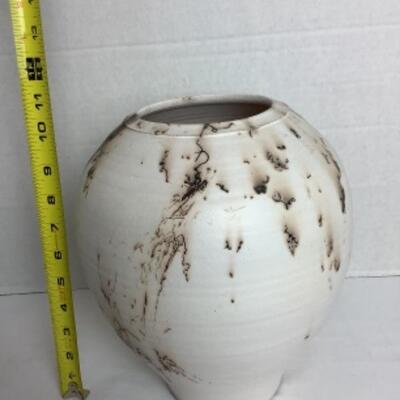K - 112  â€œ Copper Flash â€œ Raku Pottery by Bruce Johnson