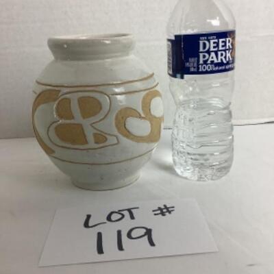 K - 119 Glazed Pottery Jar 