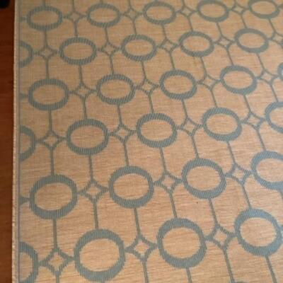 P - 121  Liora  MannÃ©, â€œ Terrace â€ Rug, UV Stabilized 