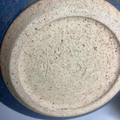 K - 128 Three Pieces Of Pottery Created / Signed by the Craftsman Schlag
