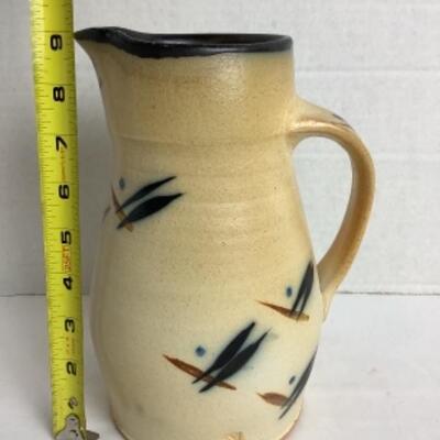 K - 132  Pottery Pitcher by CRANE 