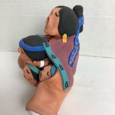 K - 134  Signed by Pottery/Clay Artist Juan Sandoval aka Joshua Abraham