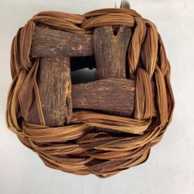 K - 138 Hand Crafted Tribal Basket by Susan W. Kilmer  
