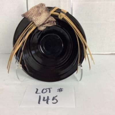 N - 145  Pottery Bowl Signed / Crafted by Susan Fox Hirschman 