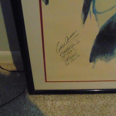 Willie Shoemaker Autographed Print