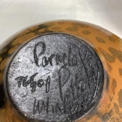 N - 158. Two Artisan Signed Pieces 