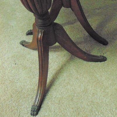 Antique Double-Pedestal Hall Table