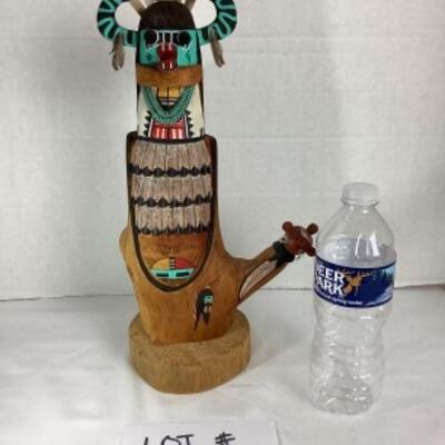 N - 170 Hopi Kachina Doll Signed / Crafted by Alfred K Honeyestewa