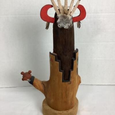 N - 170 Hopi Kachina Doll Signed / Crafted by Alfred K Honeyestewa