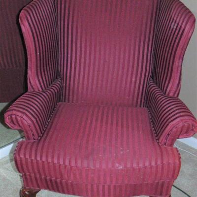Queen Anne Wing Chair