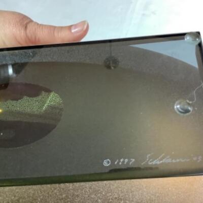 N - 172 Signed / Created by Stephen Schlanser 1997. # 03, Artifact Bowl-Long & Sleek 