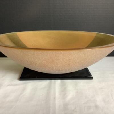 N - 172 Signed / Created by Stephen Schlanser 1997. # 03, Artifact Bowl-Long & Sleek 