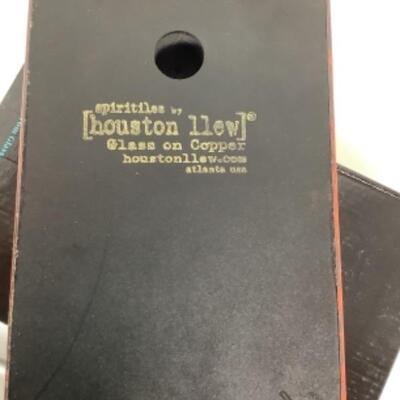 N - 181  Houston Llew Signed Spiritile, Glass on Cooper Collectables 
