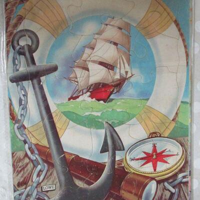 3 Vintage Child's Puzzles