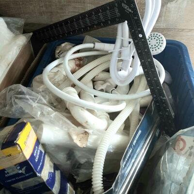 LOT 75 - Hose, pvc, angle, etc