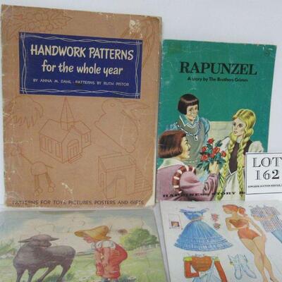 Kid's Lot 3 Books, 2 Puzzles, Coca Cola Betty Paper Doll