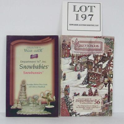 2 Older Dept 56 Collectible Price Guides