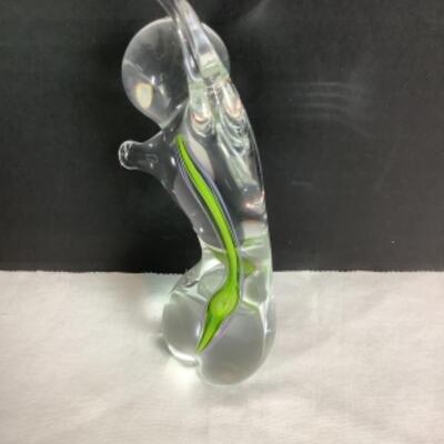 N - 221 BALANCE Hand Blown Glass Figure by Schmidt Rhea Studio 