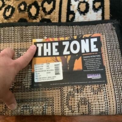N - 225  The Zone Animal Print Area Rug