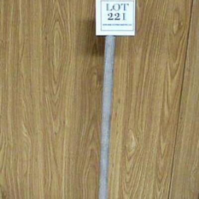 Antique Garden Rake, Heavy Short Tines